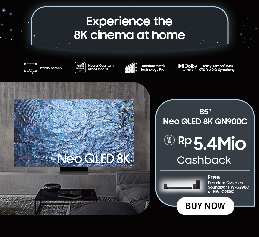 Experience the 8K cinema at home | 85" Neo QLED 8K QN900C