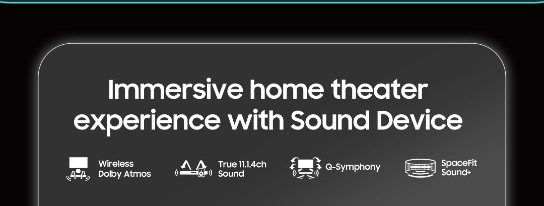 Immersive home theater experience with Sound Device