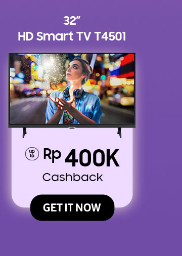 32" HD Smart TV T4501