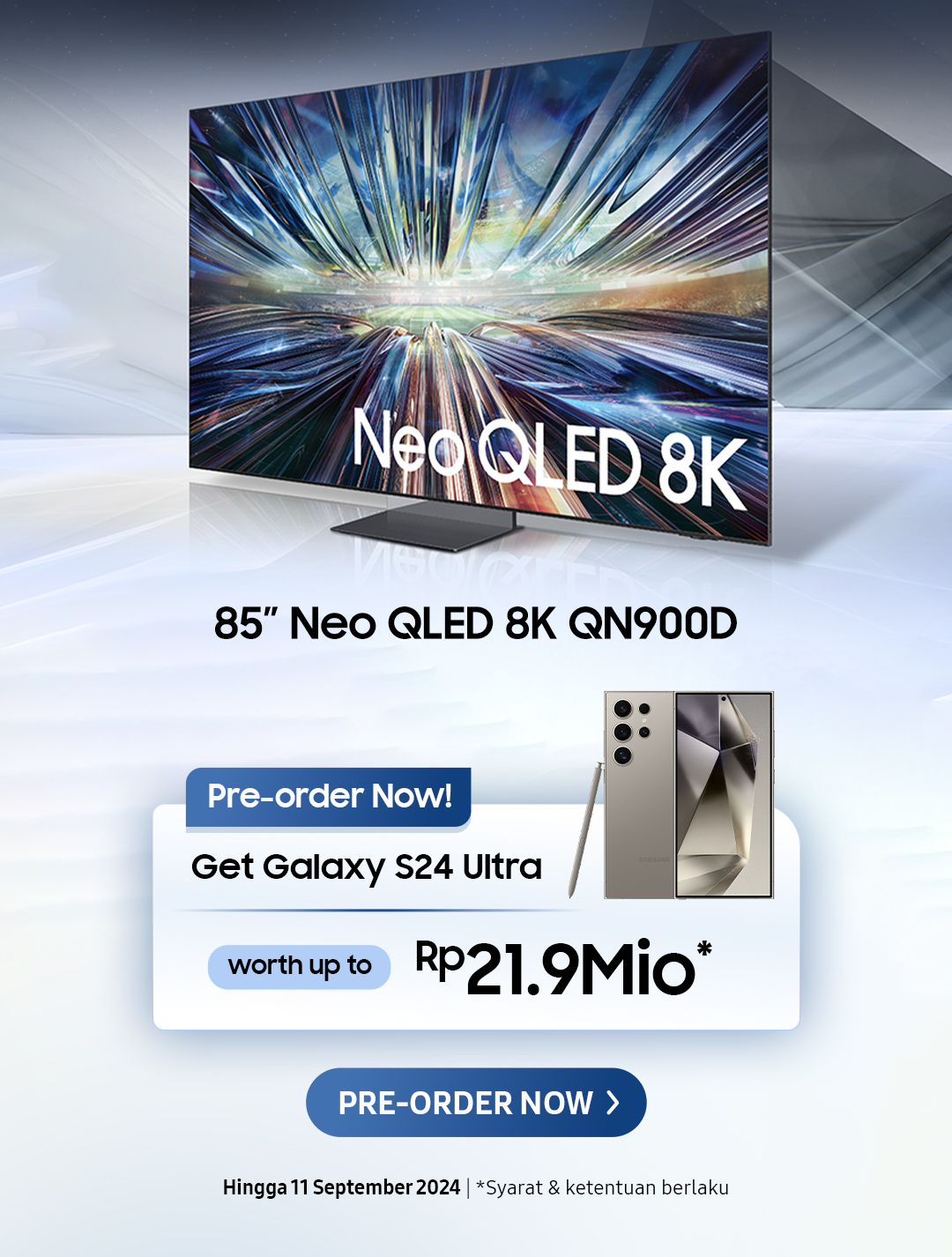 85" Neo QLED 8K QN900D