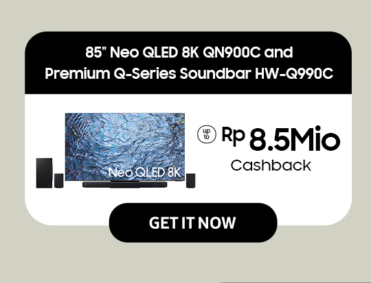 85" Neo QLED QN900C and Premium Q-Series Soundbar HW-Q990C
