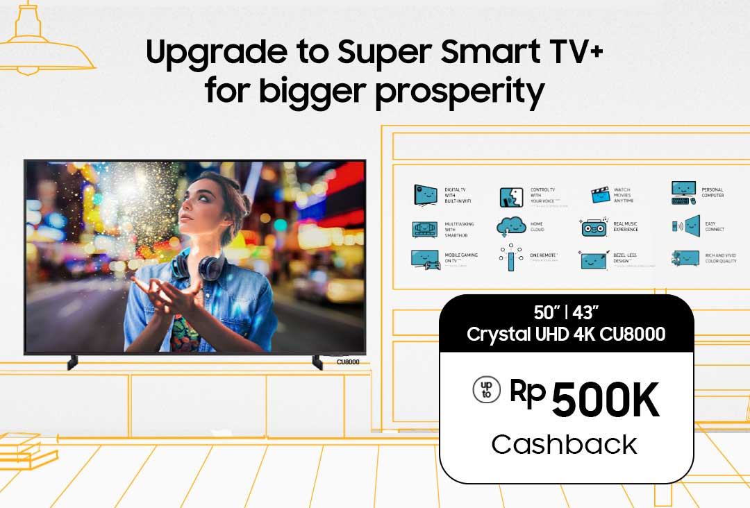 Upgrade to Super Smart TV+ for bigger prosperity