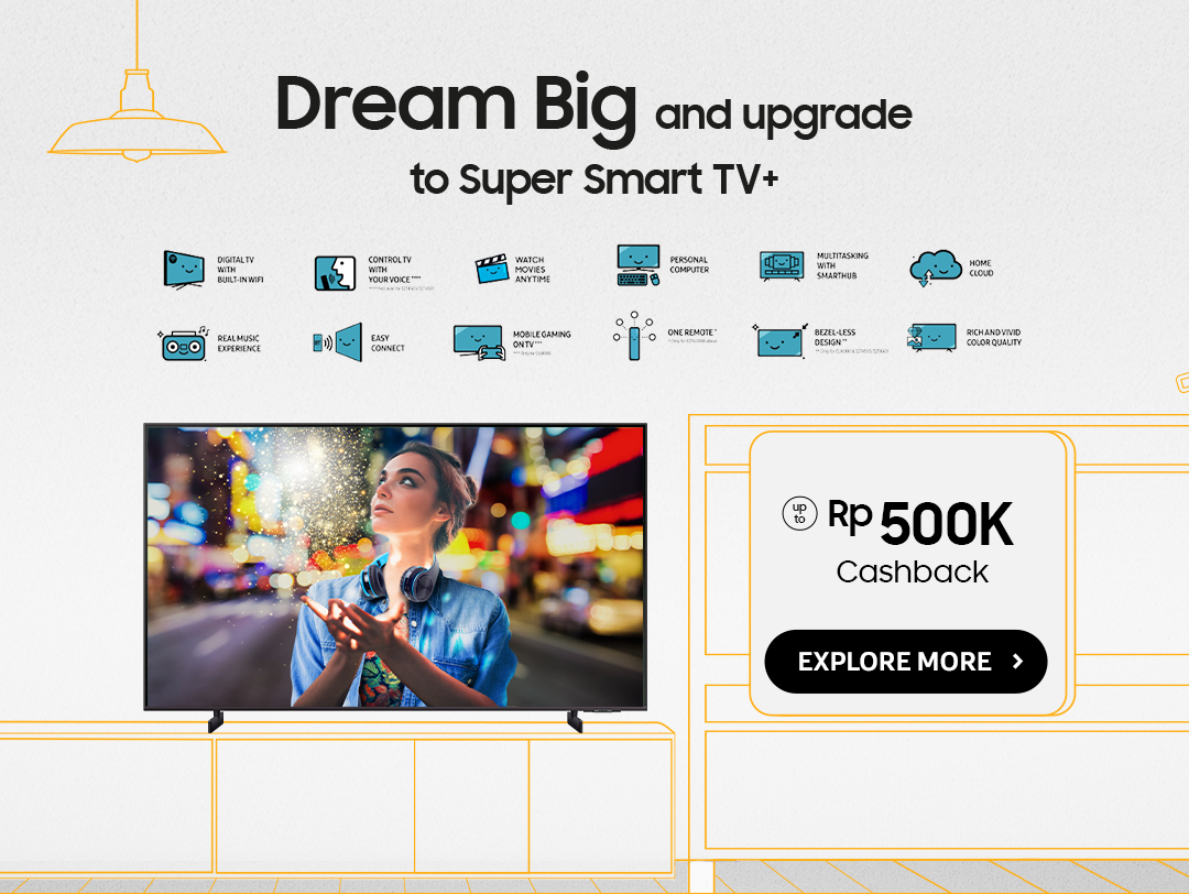 Dream Big and upgrade to Super Smart TV+ | Click here to explore more SSTV+!