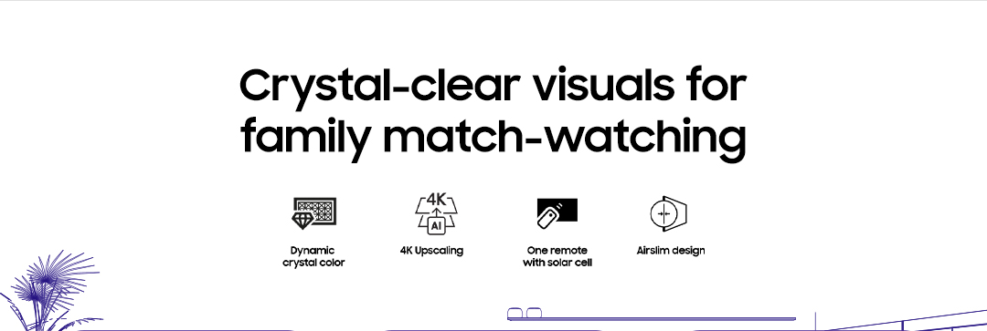 Crystal-clear visuals for family match-watching