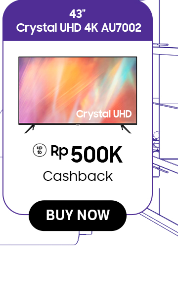 43" Crystal UHD 4K AU7002
