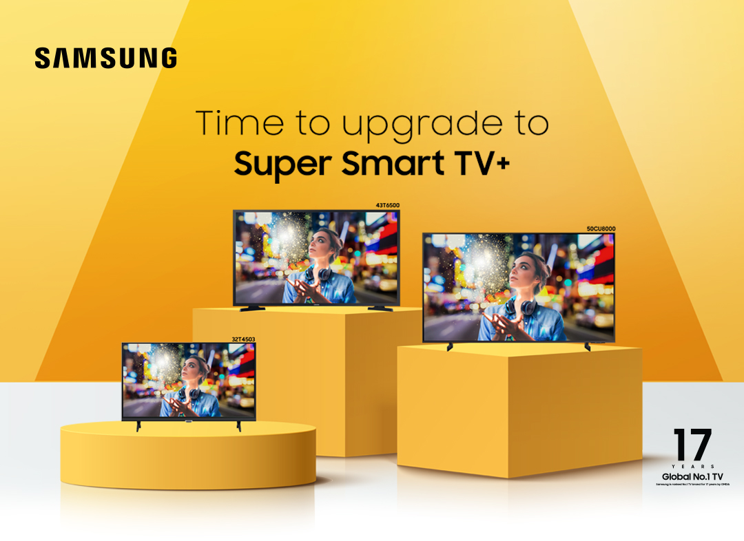 Time to upgrade to Super Smart TV+