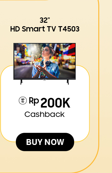 32" HD Smart TV T4503