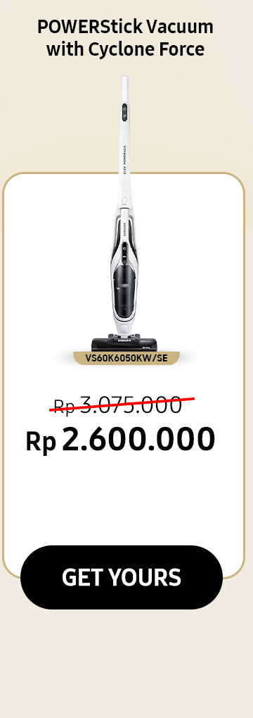 POWERStick Vacuum with Cyclone Force