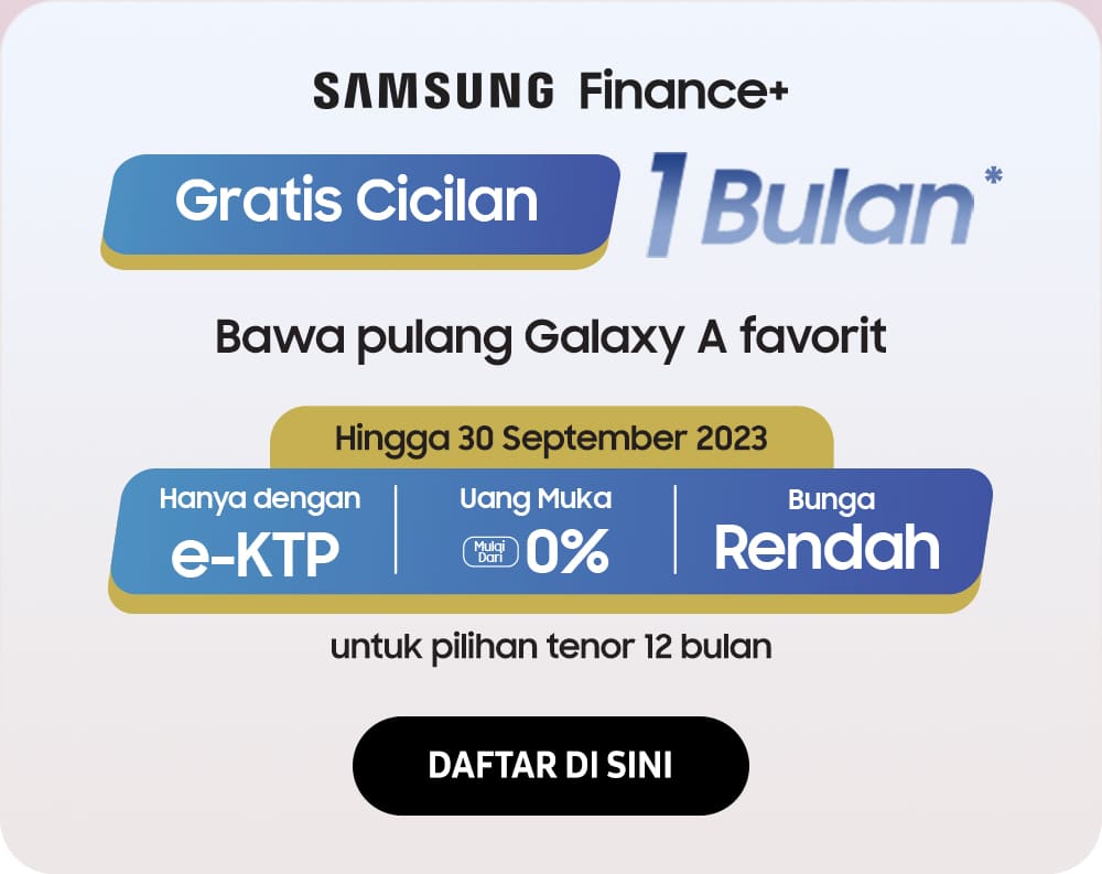 Samsung Finance+ - Daftar di sini