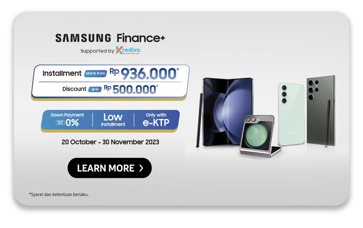 Samsung Finance+ | Click here to learn more!