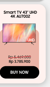 Smart TV 43" UHD 4K AU7002 | Click here to buy now!