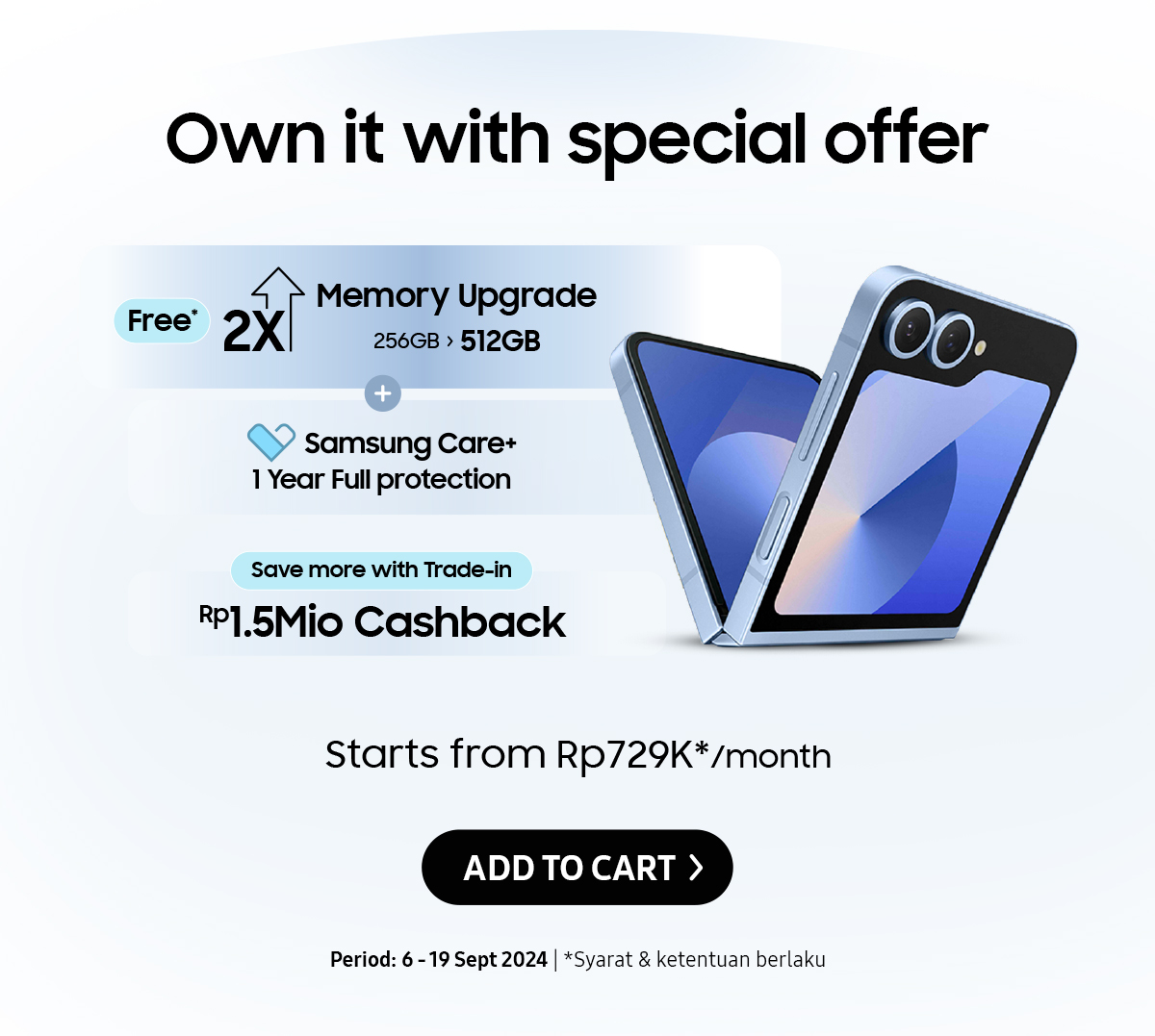 Own it with special offer