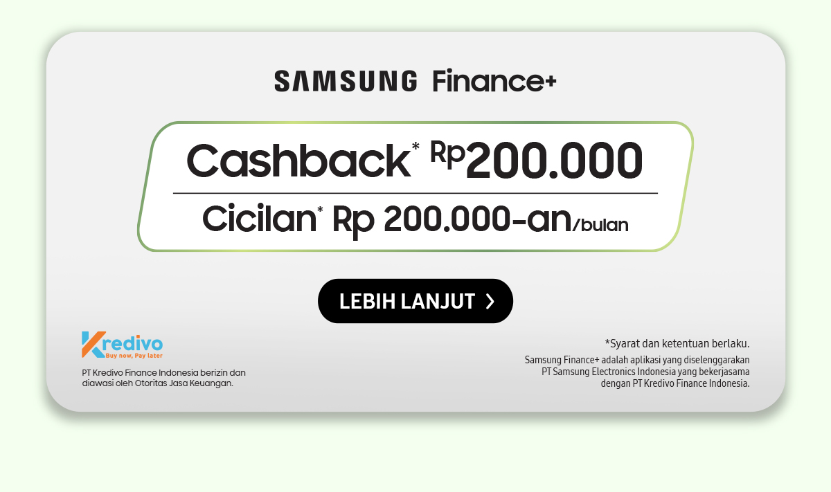 Samsung Finance+ | Klik di sini untuk lihat lebih lanjut!