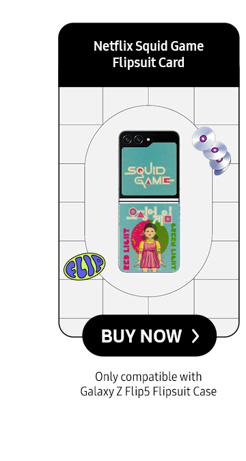 Click here to buy Netflix Squid Game Flipsuit Card!
