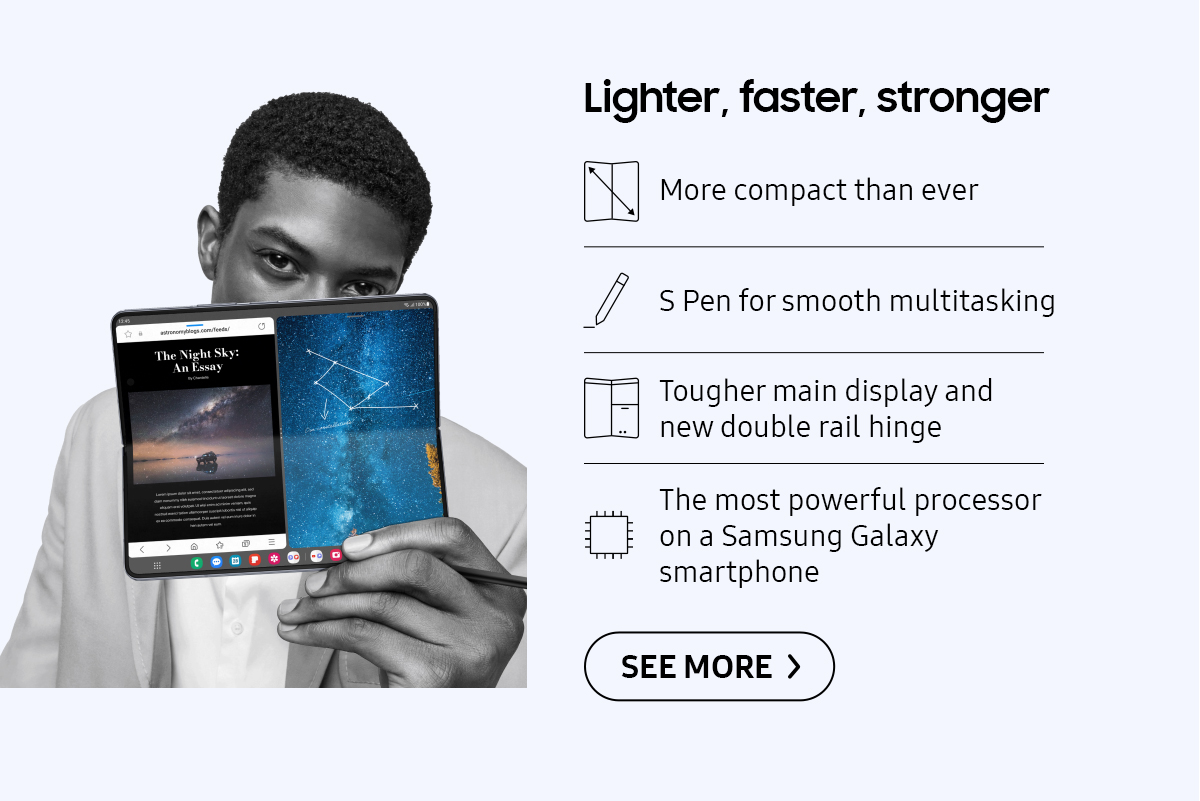Lighter, faster, stronger | Click here to see more!