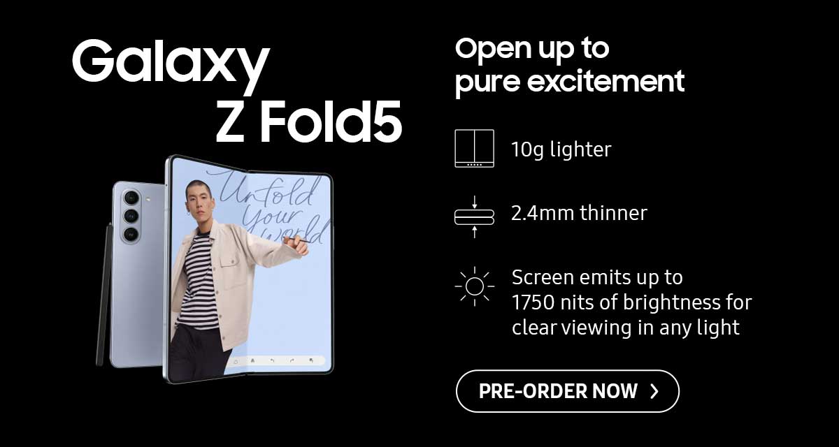 Galaxy Z Fold5 - Open up to pure excitement. Pre-order now!