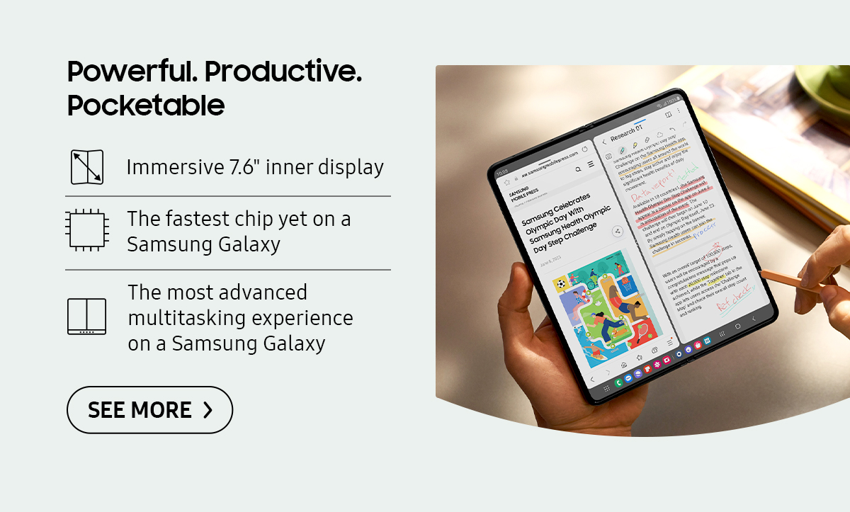 Powerful. Productive. Pocketable | Click here to see more!